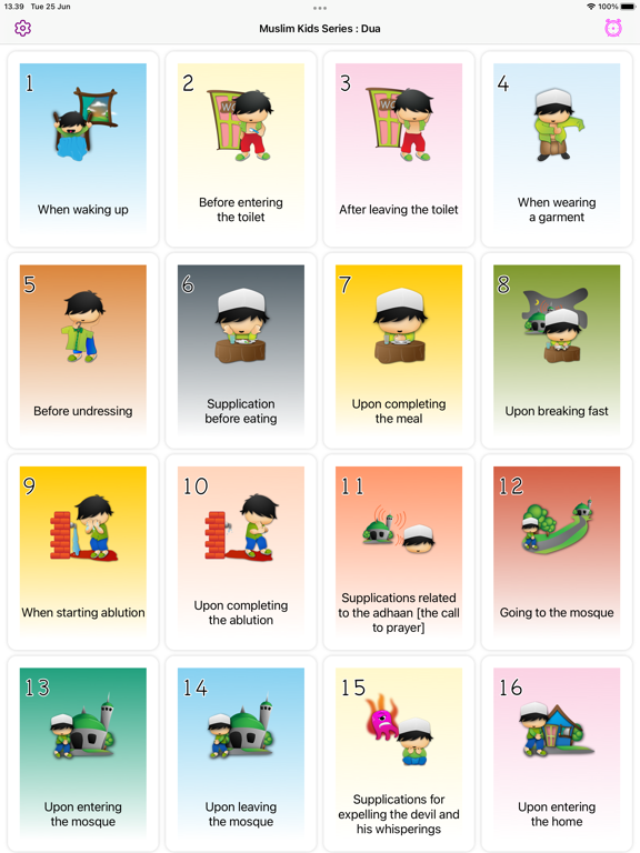 Muslim Kids Series : Dua iPad app afbeelding 6