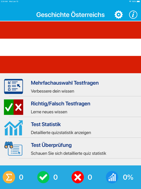 Screenshot #4 pour Geschichte Österreichs Quiz