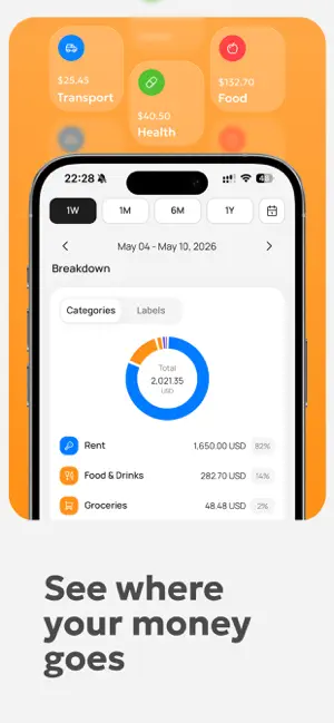 heap: Expense Tracker AI screenshot 3