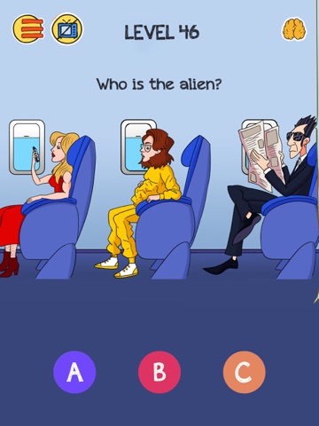 Brain Who? Tricky Riddle Tests iPad screenshot