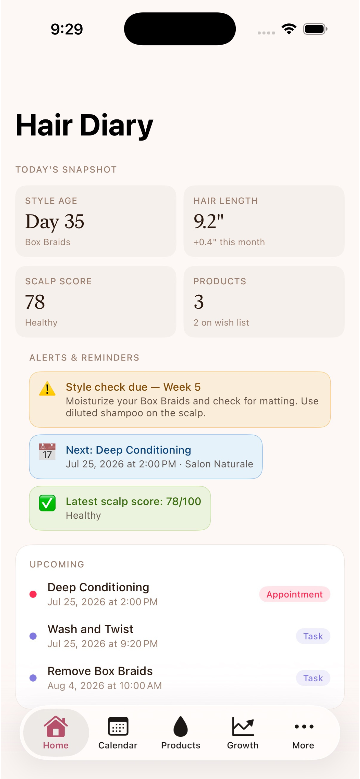 My Black Hair Diary screenshot 2