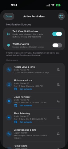 TankForge: Aquarium Care Screenshot 5 of 10