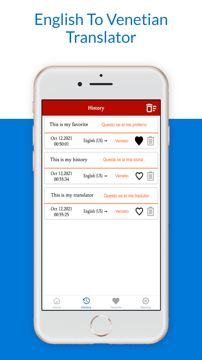 English To Venetian Translator