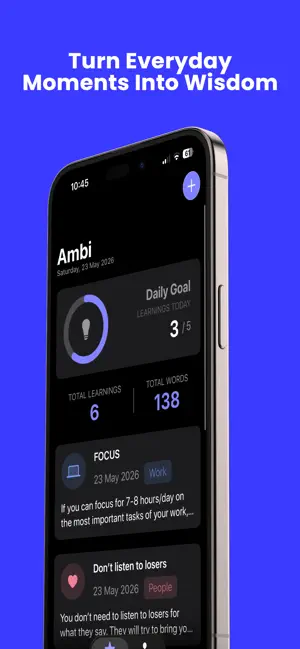 Daily Wisdom - Ambi screenshot 1