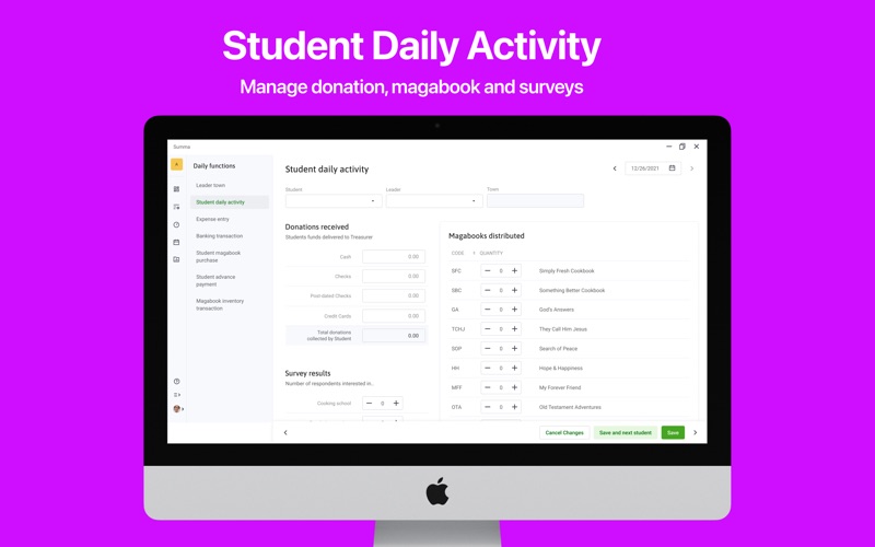 Summa Desktop app screenshot 3