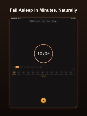 Ember: Sleep & Meditation iPad screenshot