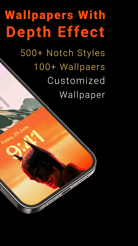 #2. INFI: Dynamic Island Wallpaper (iOS) 由: Jinen Sheth
