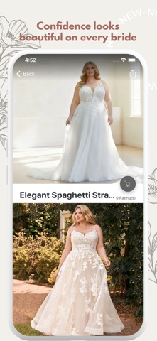 Plus Size Wedding Dress Shop iPhone screenshot