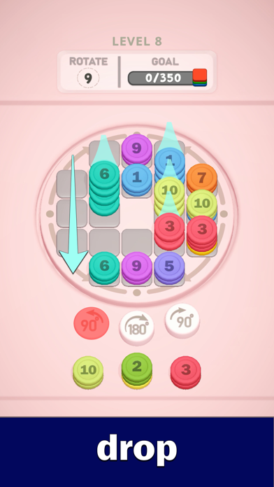 Coin Drop Sort Screenshot