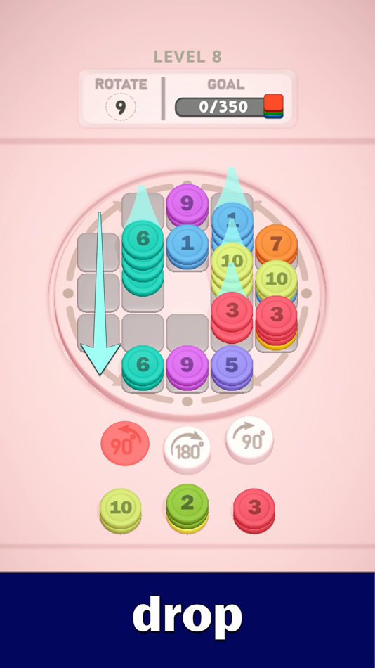 #3. Coin Drop Sort (iOS) 来自: berna kokbiyik