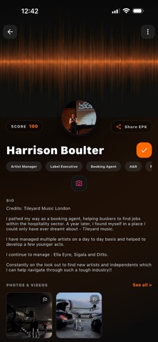 Loudar iPhone screenshot