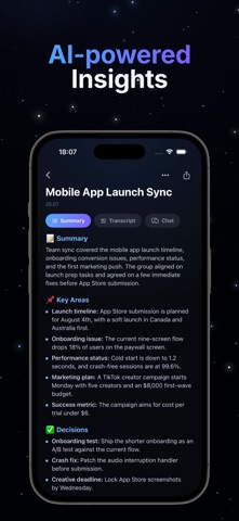 Fathom AI: AI Note Taker screenshot