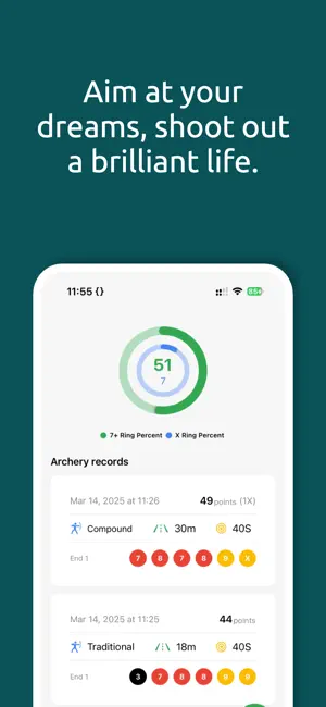 Legolas: Archery Fit Tracker screenshot 1