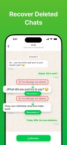 Messages Recovery - ReChat screenshot