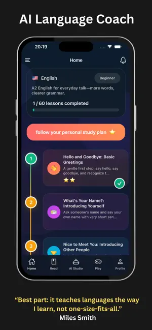 Learn English: Speak with AI screenshot 1
