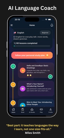 Speak English with AI: Lingo screenshot