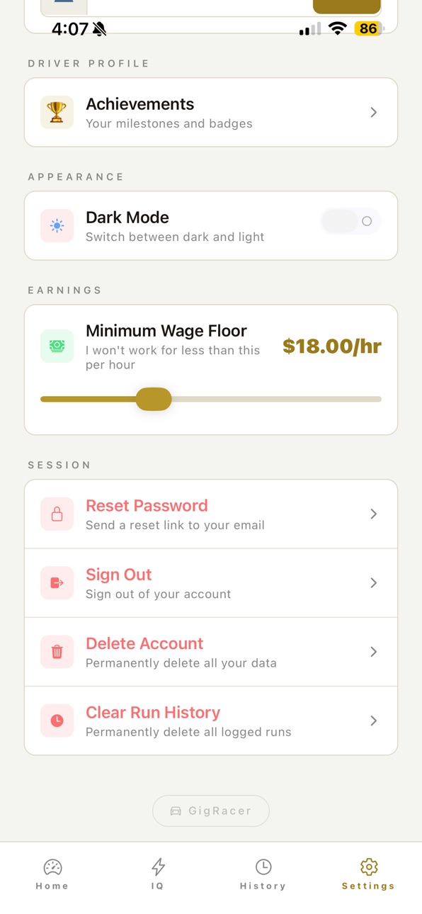 iPhone screenshot