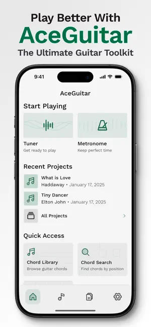 AceGuitar: Learn & Play screenshot 1