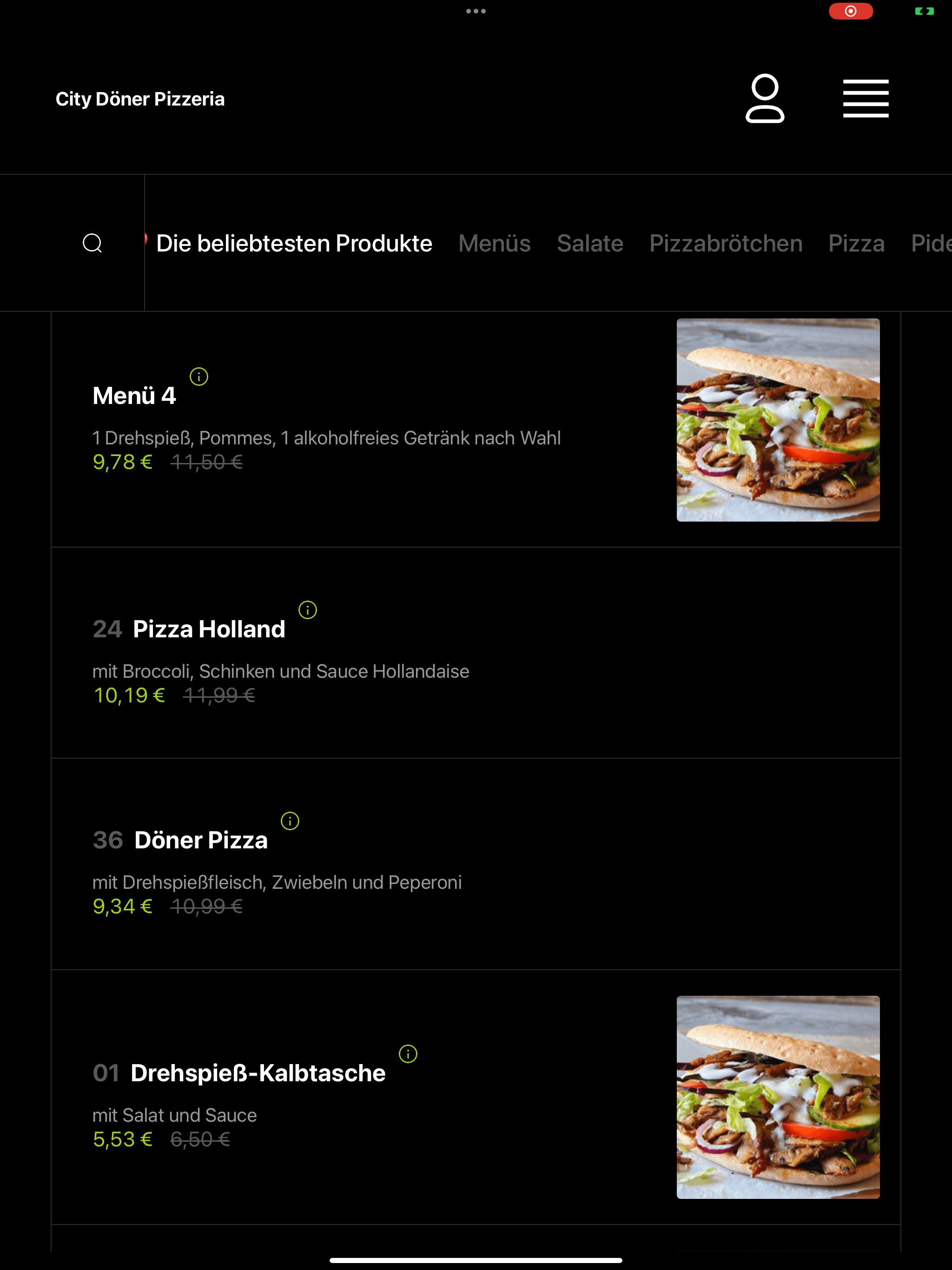 City Döner Pizzeria screenshot 13
