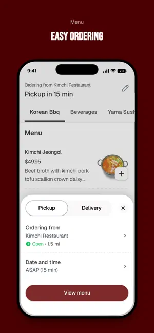 Kimchi Restaurant screenshot 3