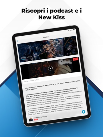Radio Kiss Kiss iPad screenshot 3