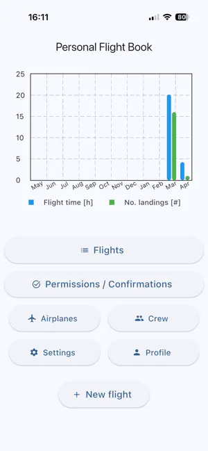 PilotLogix - EASA Flight Log screenshot 3