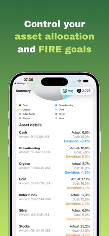 CapiTrack: Net Worth Tracker Screenshot 2 of 6