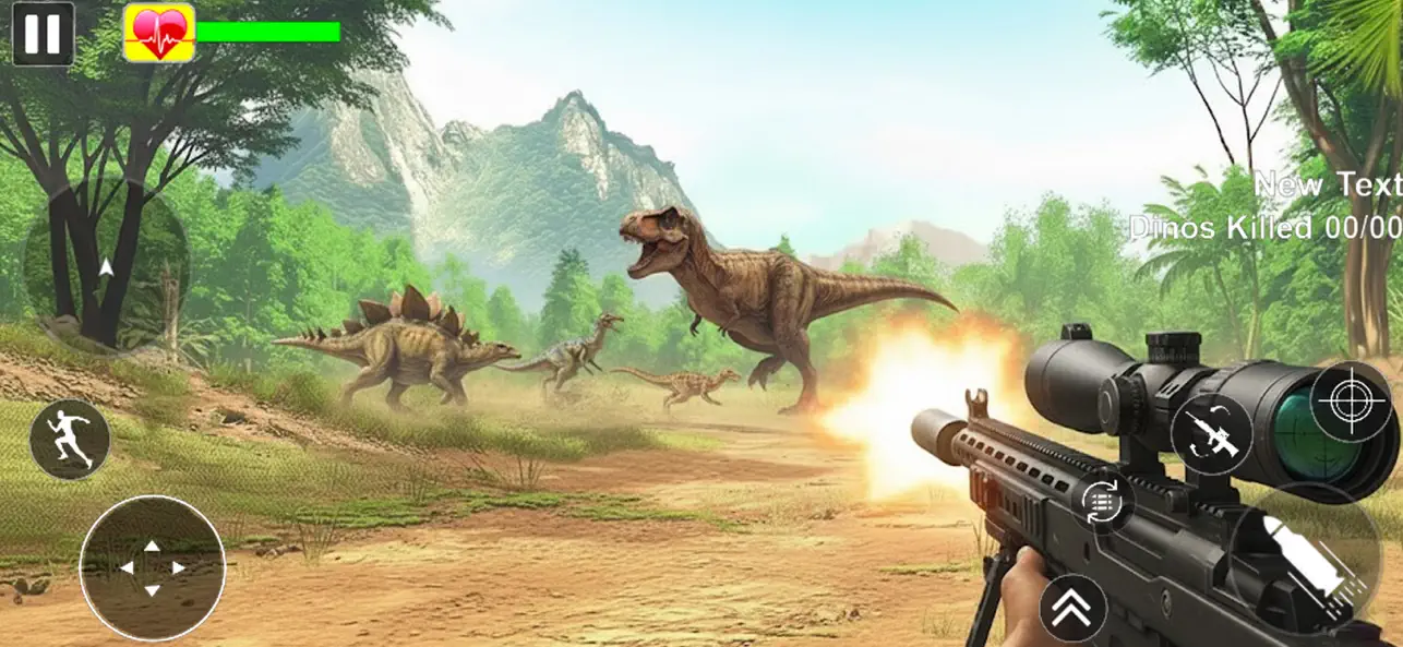 Screenshot #1 pour Chasseur de dinosaures 2026