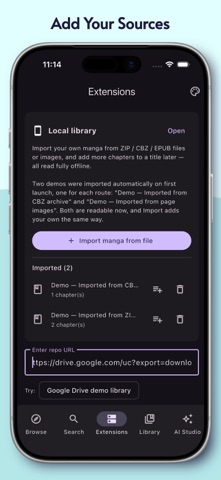 App screenshot