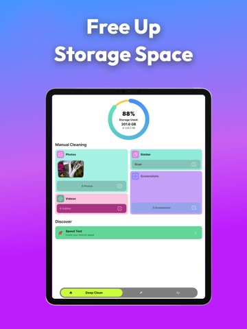 Swipe Cleaner: Clean Up Photos iPad screenshot