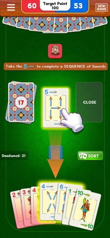 Chinchon - Card Game iPhone screenshot