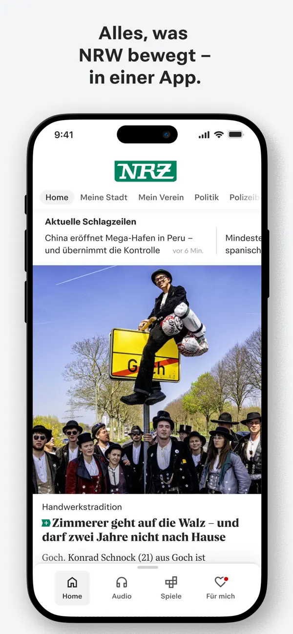 Screenshot #1 pour NRZ News