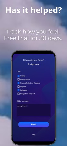 Wander120: reset your thinking Screenshot 4 of 8
