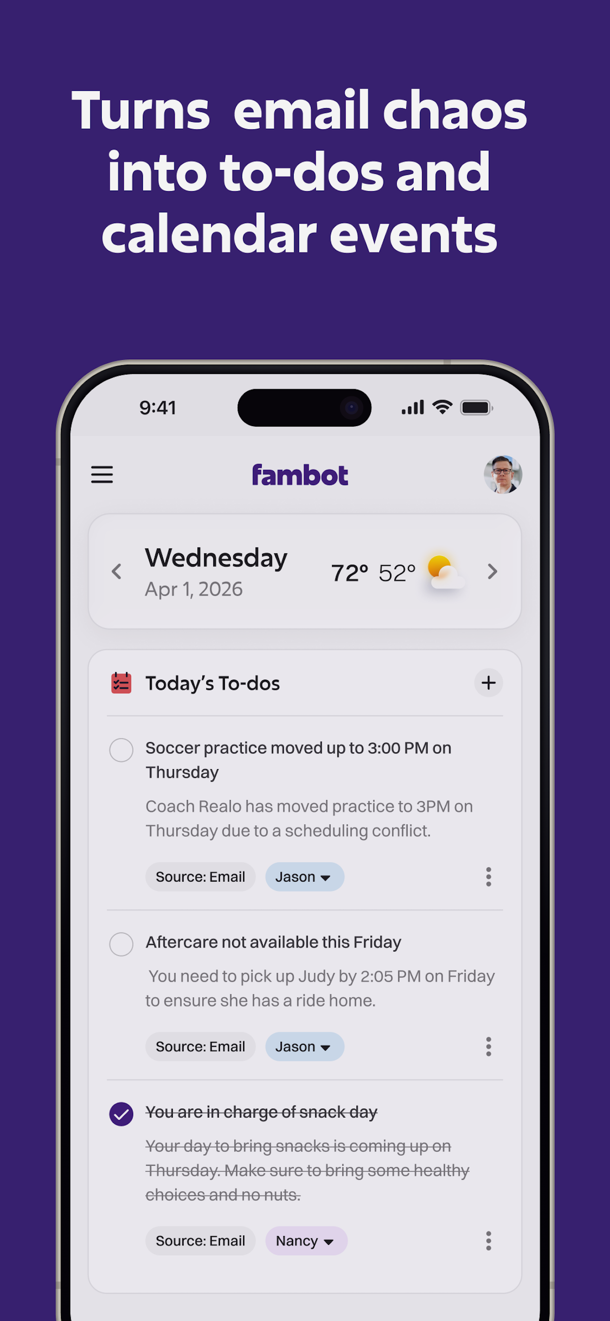 Fambot: AI Family Assistant screenshot 4
