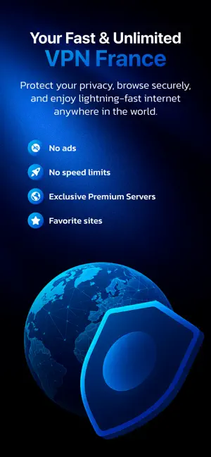 VPN France fast unlimited screenshot 1