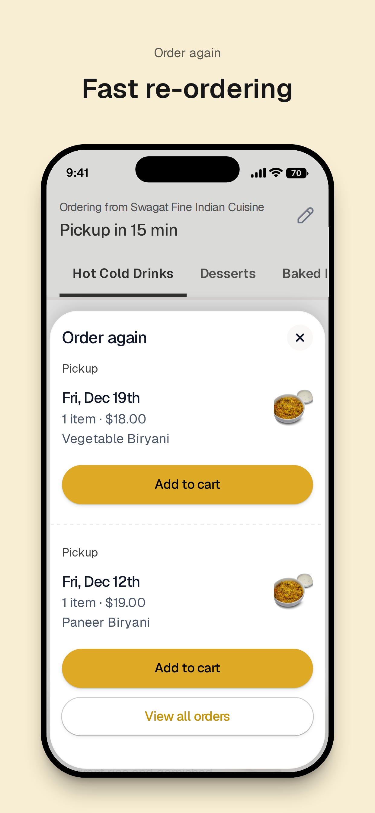 Swagat Fine Indian Cuisine screenshot 4