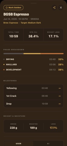 RoastSignal screenshot