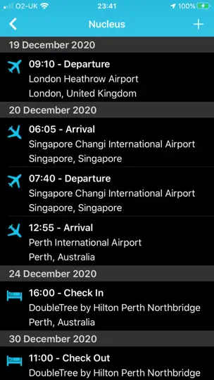 Screenshot von Voyage Nucleus auf dem iPhone 2