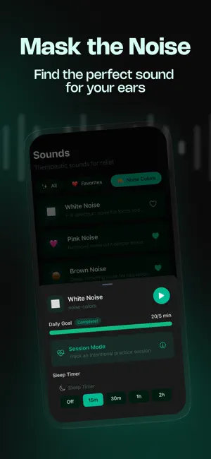 Tinnitus Relief: StillWell screenshot 4