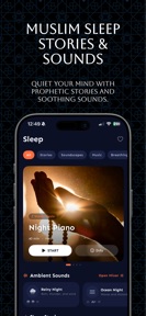 Hush: AI Islamic Habit Tracker screenshot