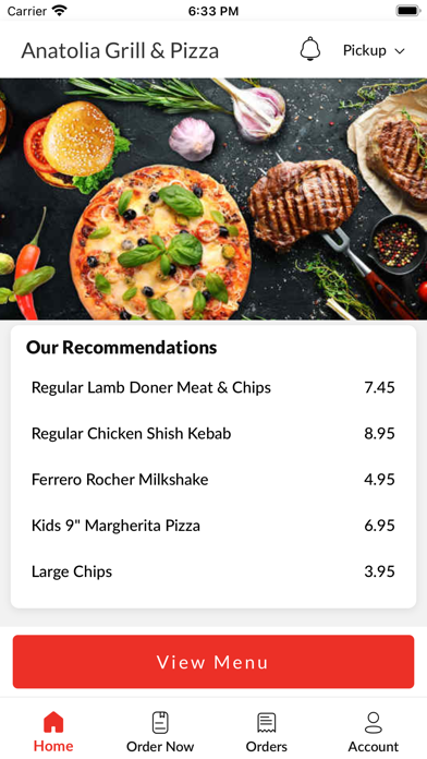 Anatolia Grill & Pizza Screenshot