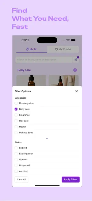 Cosmetrack - Cosmetics Tracker screenshot 3