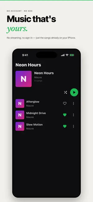 Myem: Offline Music screenshot 2