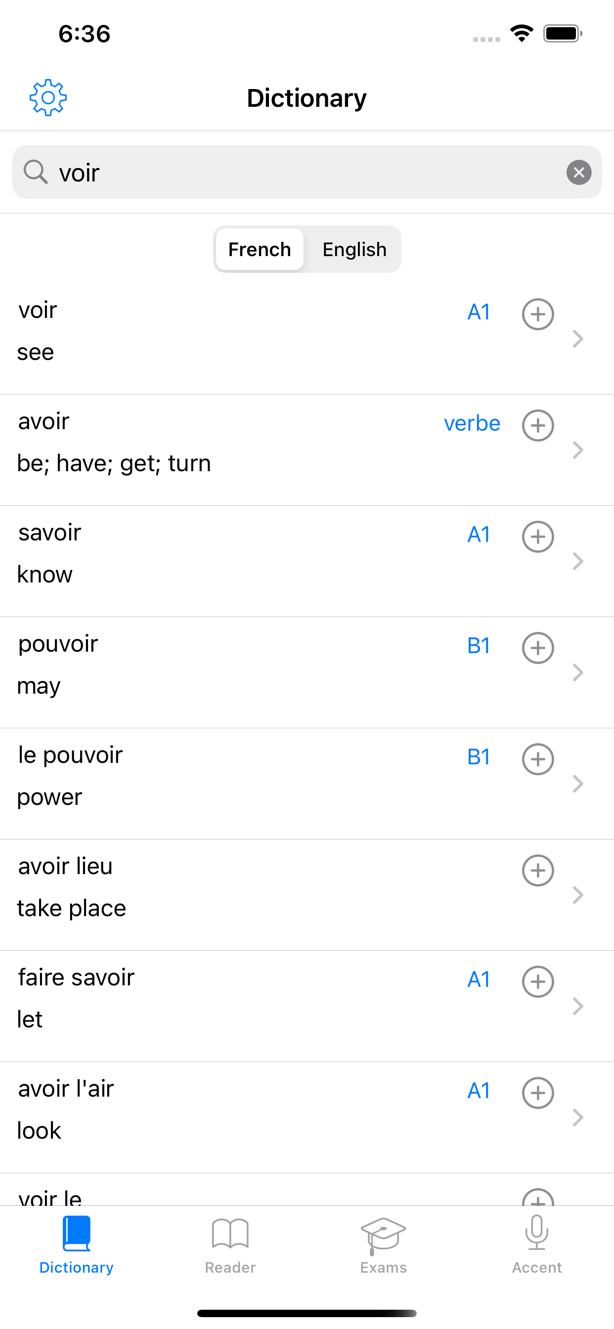 French : A1, A2, B1, B2 exams