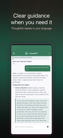 IslamGPT: Study Quran with AI iPhone screenshot