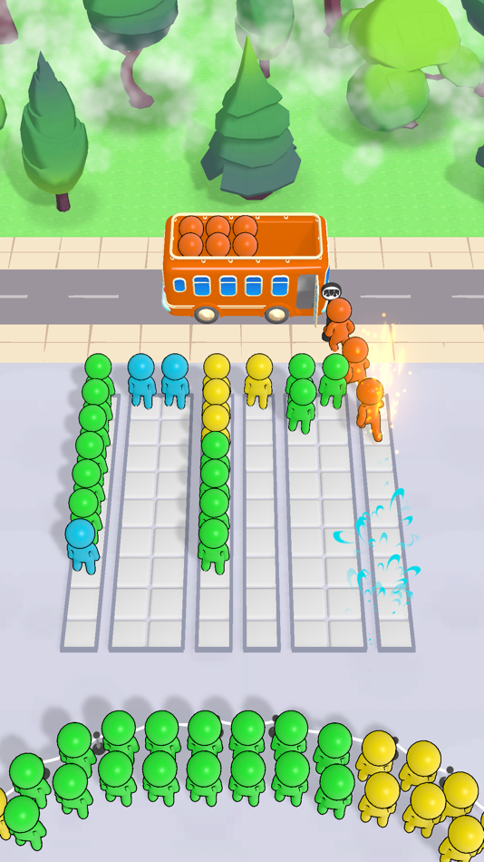 #1. Passenger Queue 3D (iOS) 由: DK Bilgi Teknolojileri