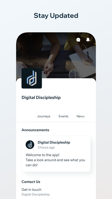 Digital Discipleship Screenshot