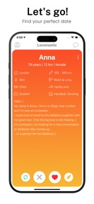Lovetastic: Pictureless Dating screenshot