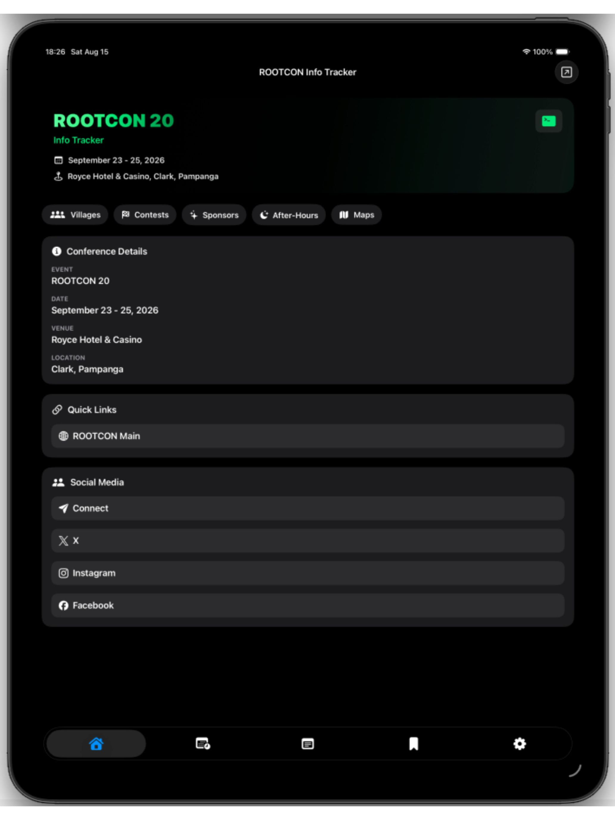 ROOTCON screenshot 5