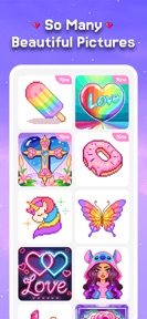 Pixel Coloring-Color by number screenshot
